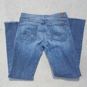 [SOLD]SEVEN 7 FOR ALL MANKIND Jeans Bootcut U075055U-055U